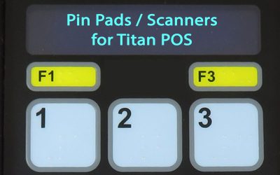 Scanners and Pin Pads for Titan POS