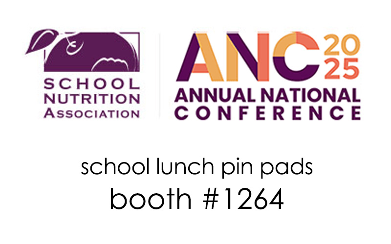 School Lunch Pin Pads at SNA ANC