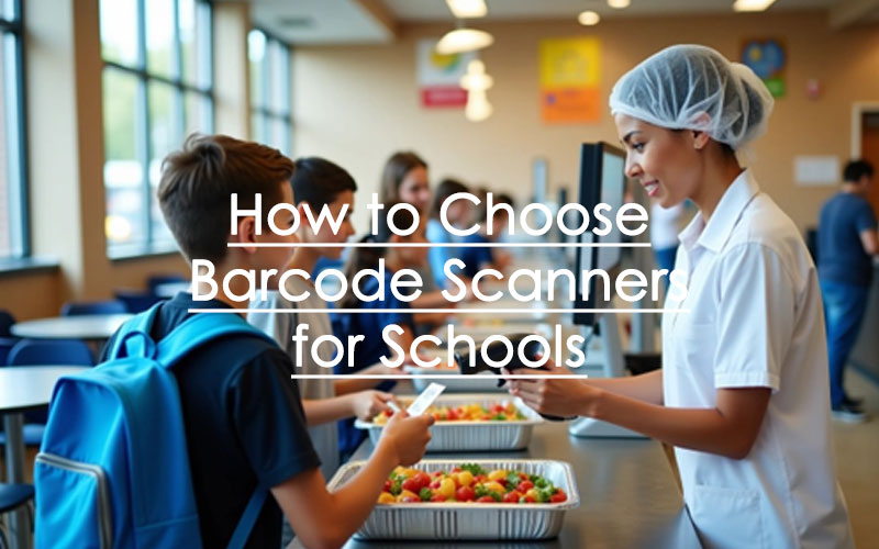 How to Choose Barcode Scanners for Schools: A Cafeteria Manager's Guide