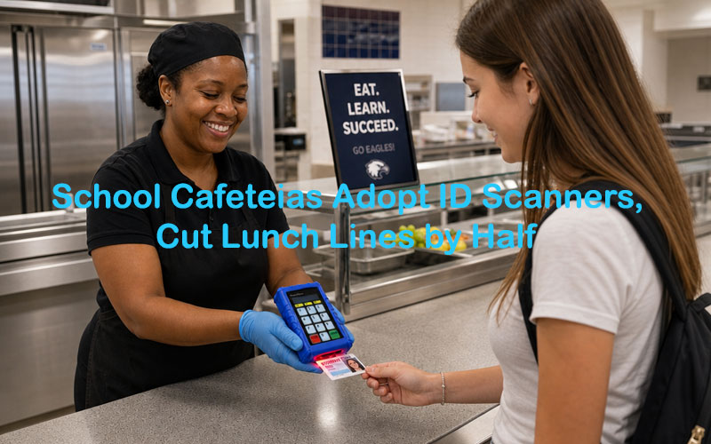Schools Adopt ID Scanners for Cafeteria Payments