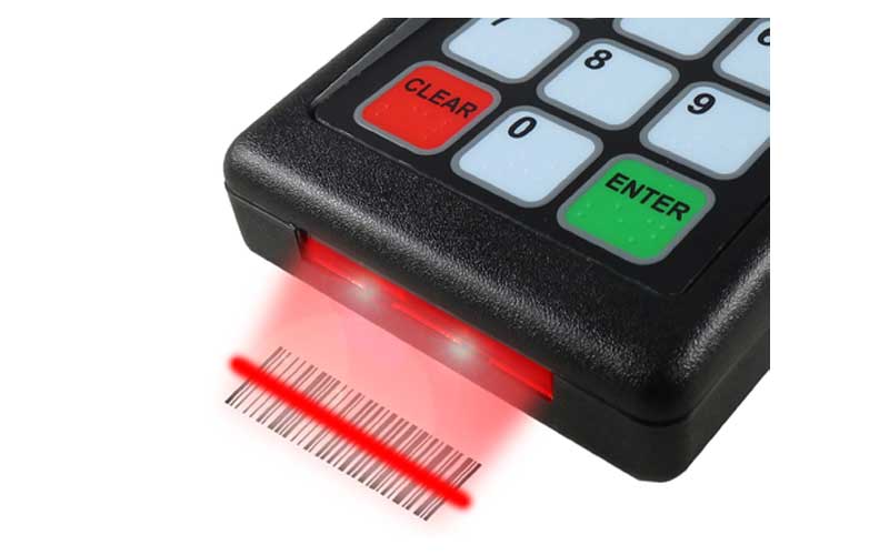 CCD Barcode School Lunch Scanner