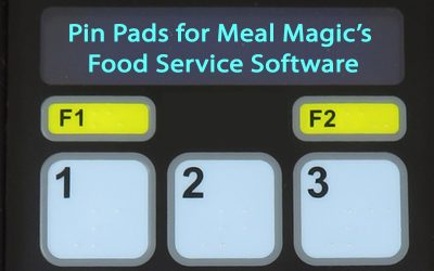Pin Pads for Meal Magic Food Service Management Software