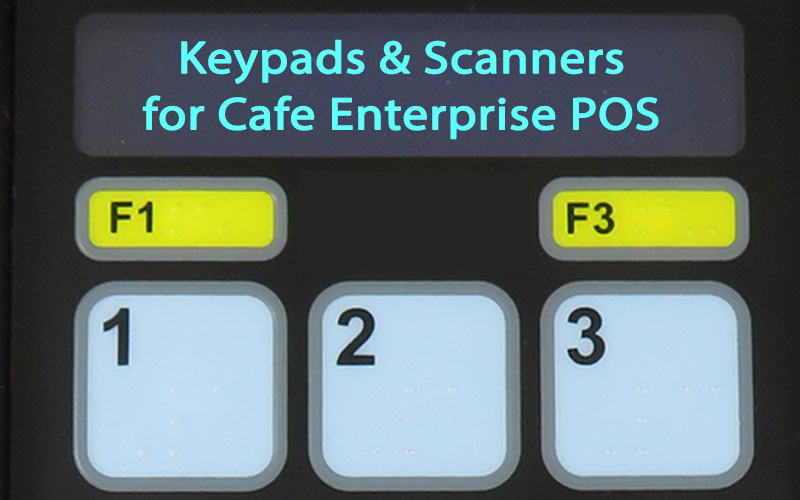 Pin Pads & Scanners for Cafe Enterprise POS