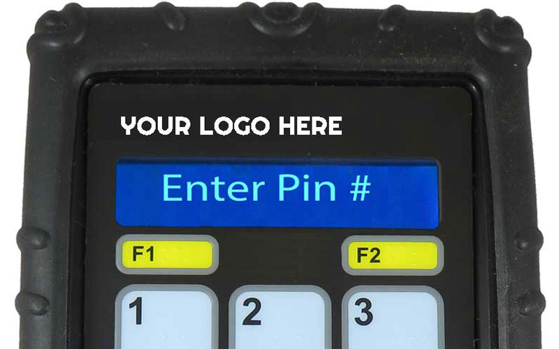 Custom Pin Pad Branding