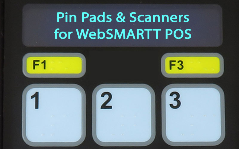 Pin Pads & Scanners for WebSMARTT POS