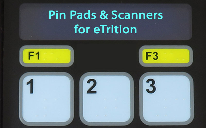 Compatible Pin Pads and scanners for eTrition Software