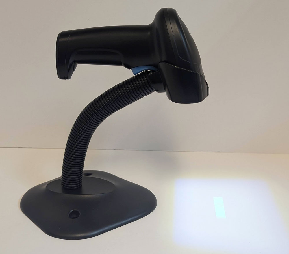 Scanner with flexible stand