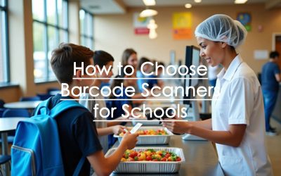 How to Choose Barcode Scanners for Schools: A Cafeteria Manager’s Guide