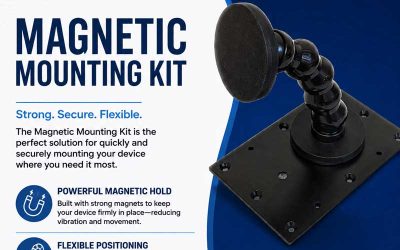Magnetic Mounting Kit: Flexible Solution for School Cafeterias
